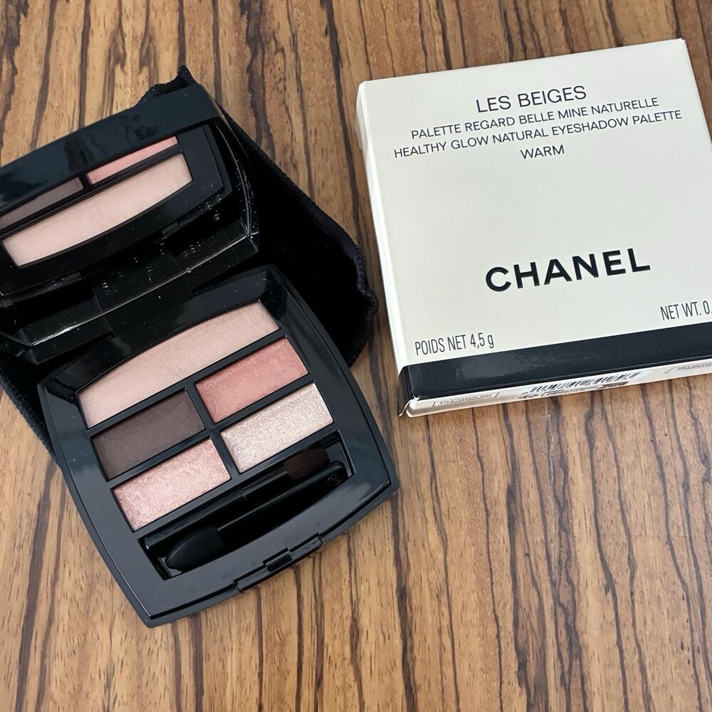 Chanel Les Beiges Healthy Glow Natural Eyeshadow Palette Warm 184.189
